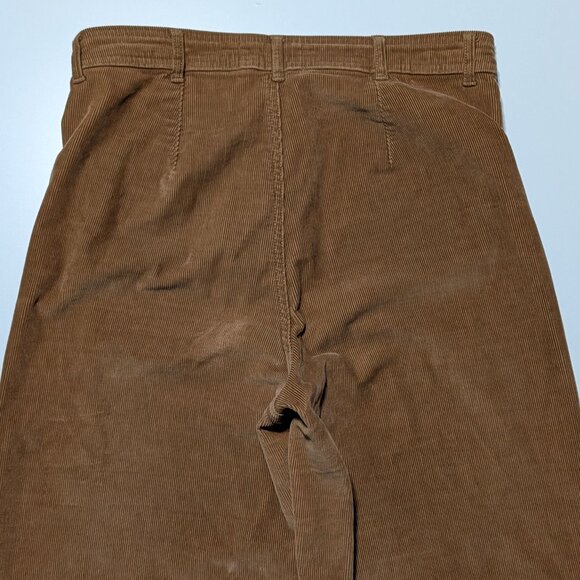 Everlane The Corduroy Wide Leg Pants Brown Sz 8 Womens Trousers Toasted Coconut - Picture 5 of 7